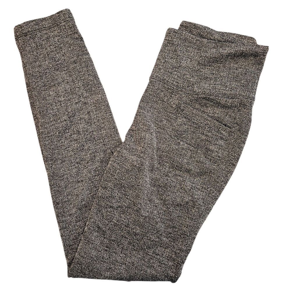 ATHLETA Herringbone Metro High Waisted Leggings Size Small Activewear Athleisure - Picture 2 of 5